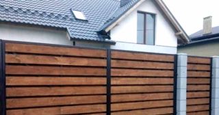 Купить распашные ворота деревянные Амурск, цена от 2760 руб.