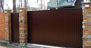 Купить откатные ворота консольные Амурск, цена от 2813 руб.