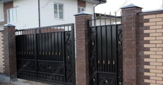 Купить распашные ворота кованные Амурск, цена от 4843 руб.