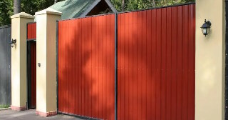 Купить ворота из профнастила Амурск, цена от 4114 руб.